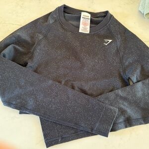 Gymshark Charcoal Speckled Crew Neck